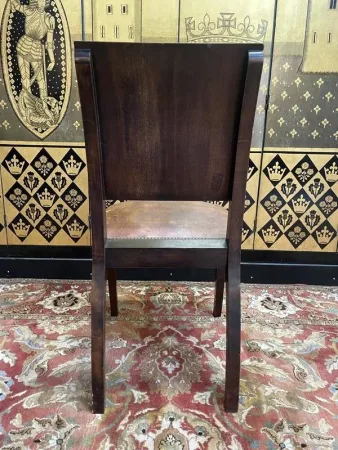 Set of 6 Art Deco chairs