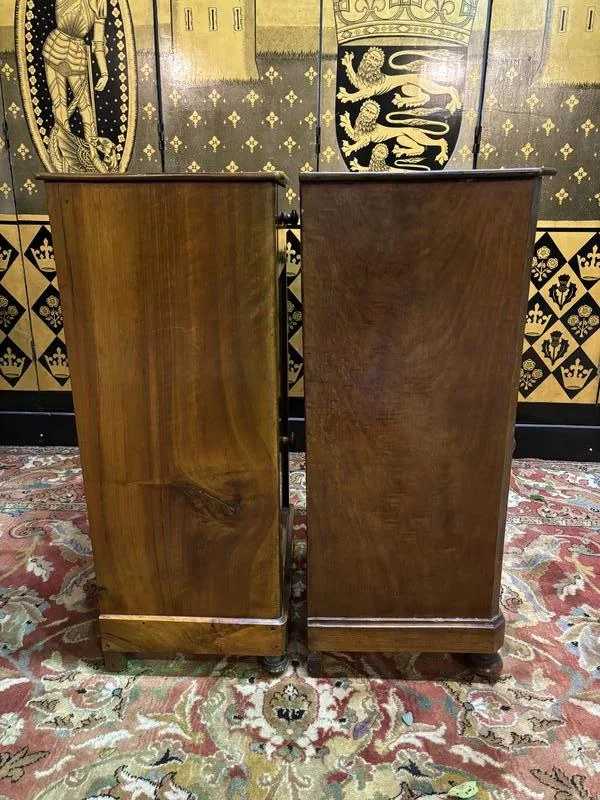 Fake pair of Louis Philippe bedside tables