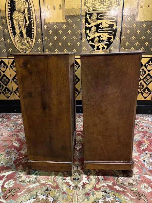 Fake pair of Louis Philippe bedside tables