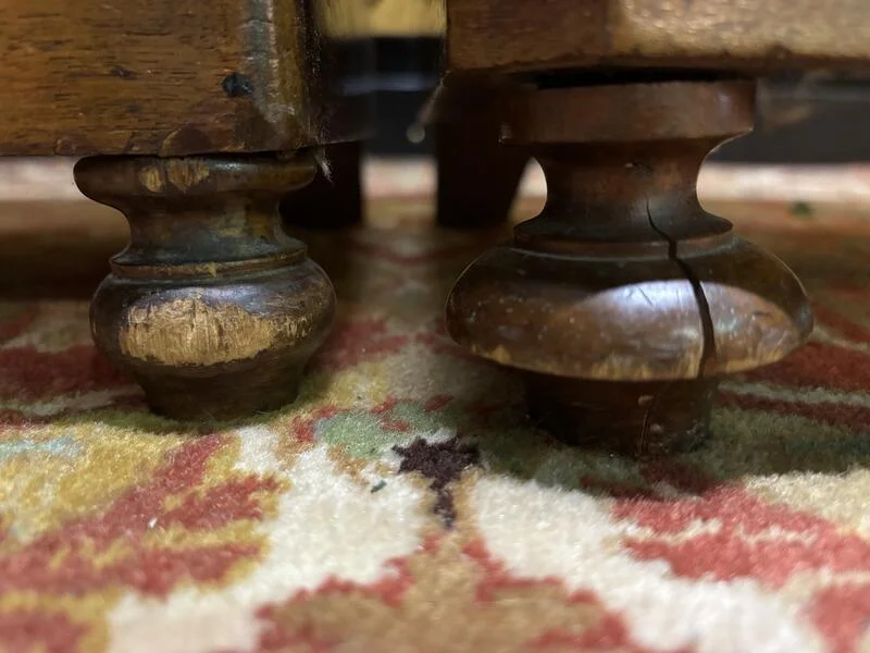 Fake pair of Louis Philippe bedside tables