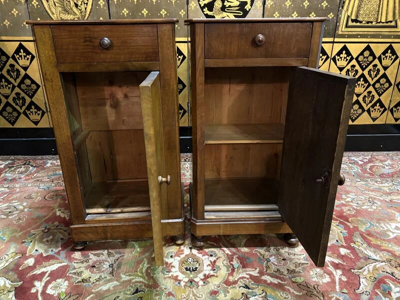 Fake pair of Louis Philippe bedside tables