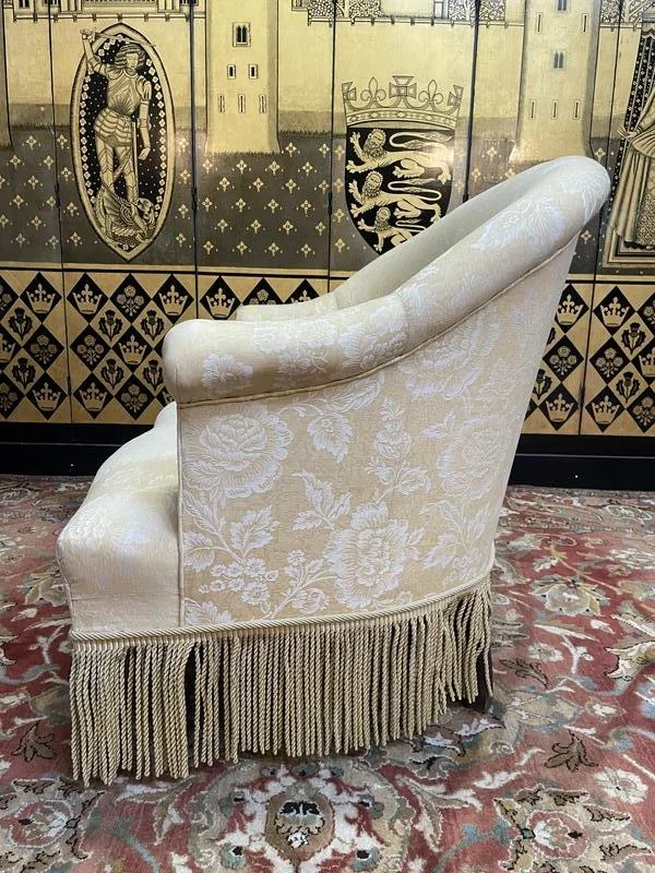 Canapé crapaud de style Napoléon III