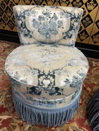 Pair of Napoleon III style armchairs