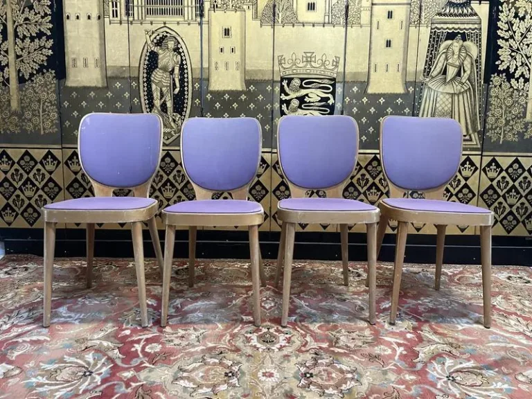 Set of 4 Baumann chairs