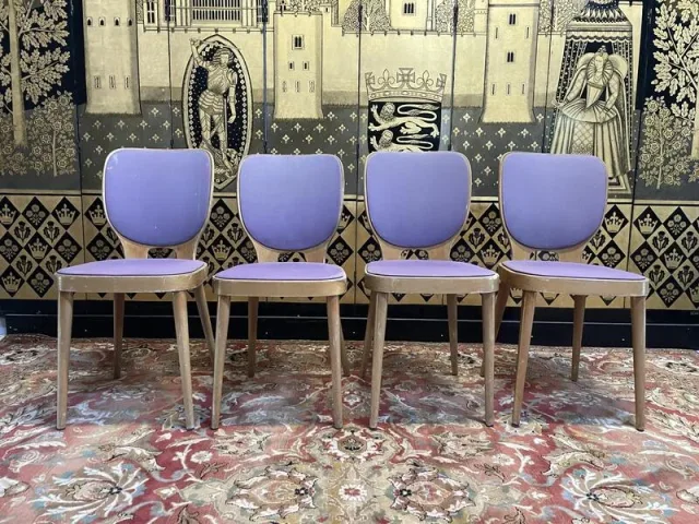 Set of 4 Baumann chairs