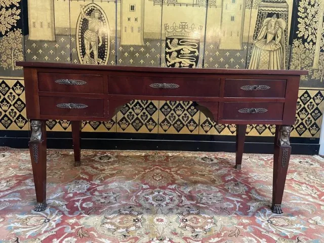 Bureau plat de style Empire