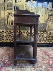 Console - Desserte en acajou époque Napoléon III