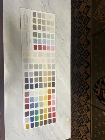 Painted Art Nouveau chest of drawers