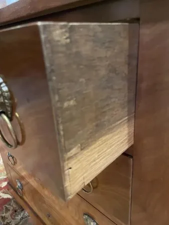 Empire style chest of drawers