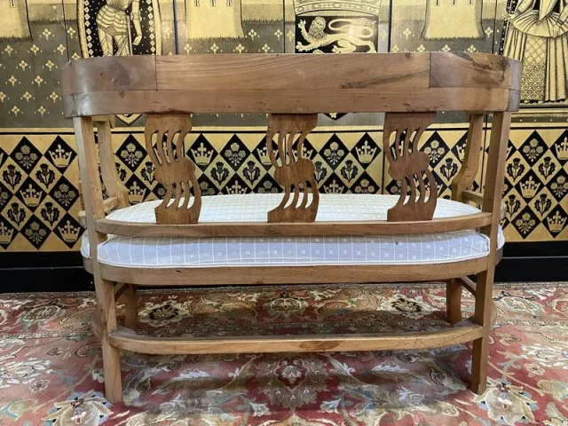 Art Nouveau period bench - sofa