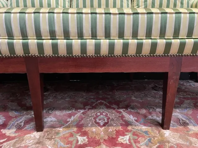 Banquette - Canapé Empire en acajou