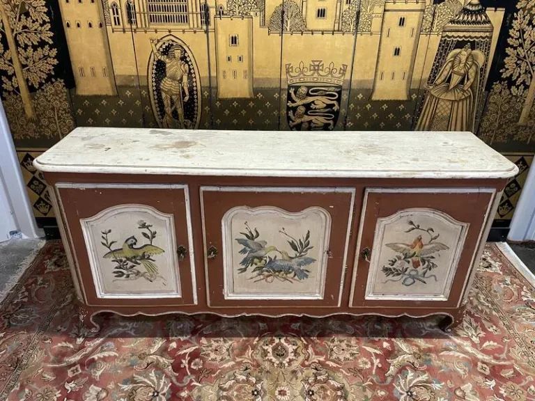 Enfilade époque Louis XV peinte