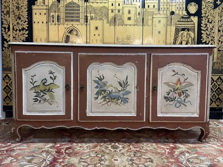 Enfilade époque Louis XV peinte