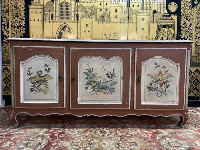 Enfilade époque Louis XV peinte