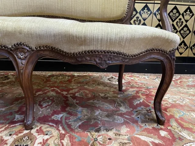 Banquette - Canapé de style Louis XV
