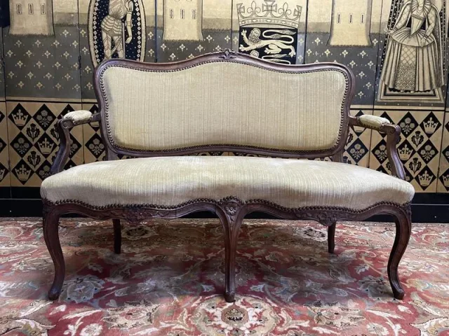 Banquette - Canapé de style Louis XV