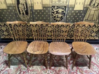 Set of 4 Baumann "Menuet" bistro chairs