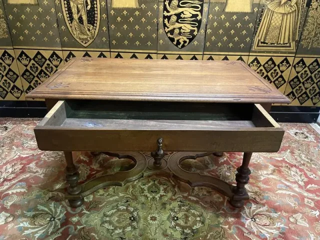 Bureau ou console d'entrée style Louis XIII - Renaissance