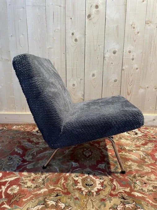 Armchair - 743 Joseph André Motte fireside chair for Steiner