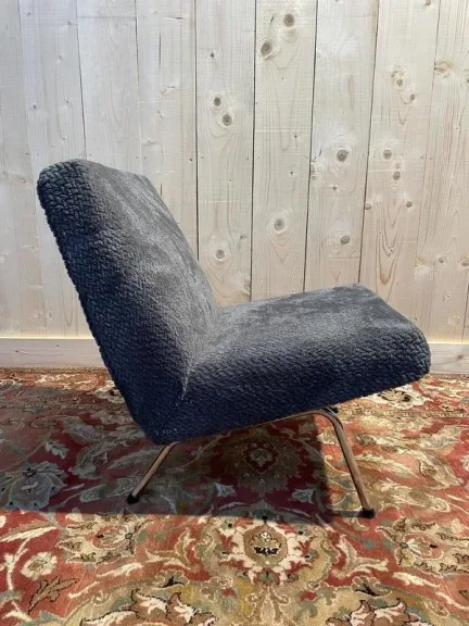 Fauteuil - Chauffeuse 743 Joseph André Motte pour Steiner