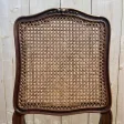 Suite de 6 chaises Louis XV en noyer et cannage