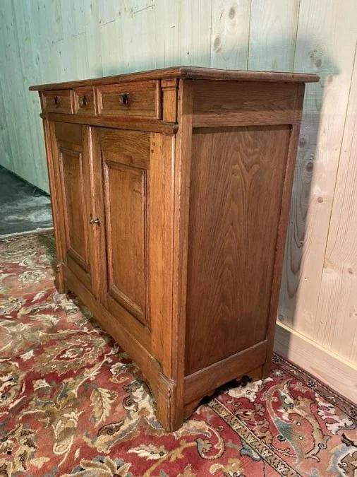 Louis Philippe sideboard in solid oak