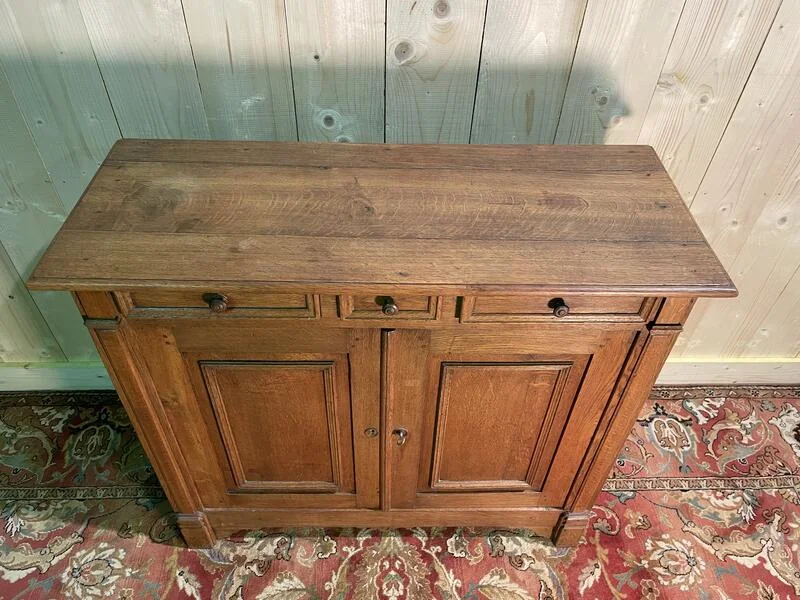 Louis Philippe sideboard in solid oak