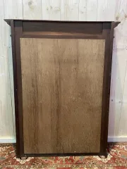 Renaissance style mirror - Henri II in walnut
