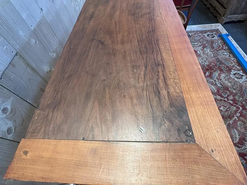 Empire style cherry wood display cabinet/bookcase