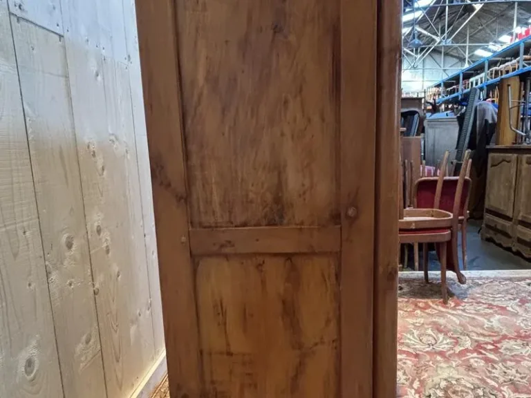 Empire style cherry wood display cabinet/bookcase