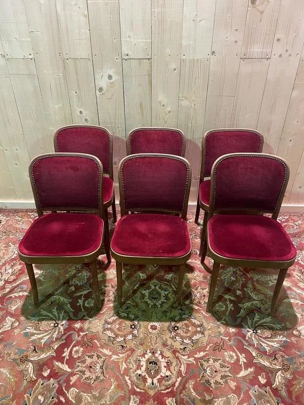 Set of 6 THONET chairs