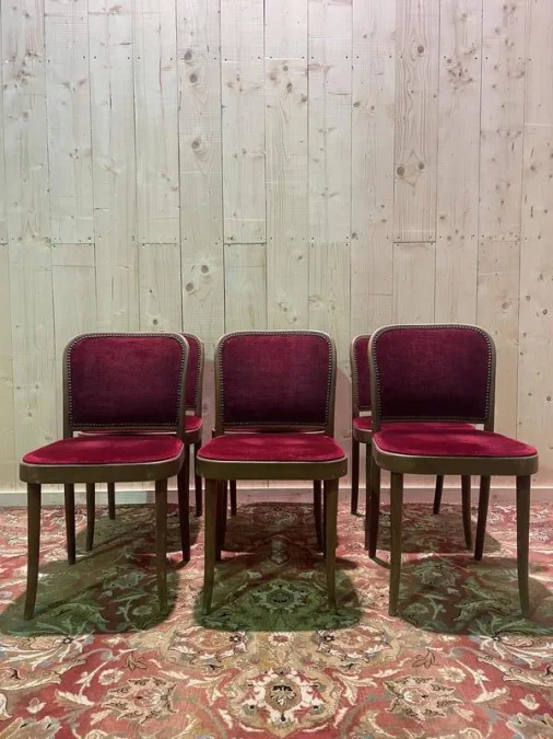 Set of 6 THONET chairs