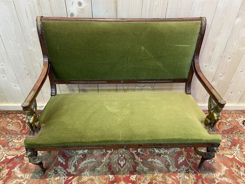 Banquette - Canapé époque Empire