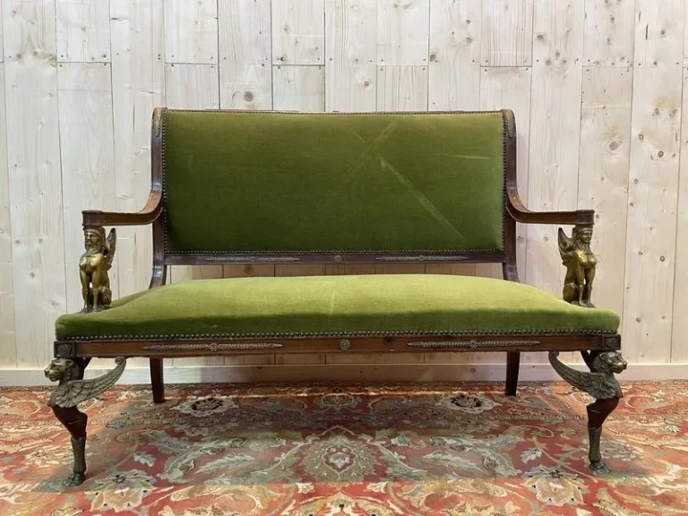 Banquette - Canapé époque Empire