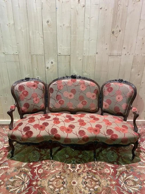 Sofa - Napoleon III / Louis XV bench