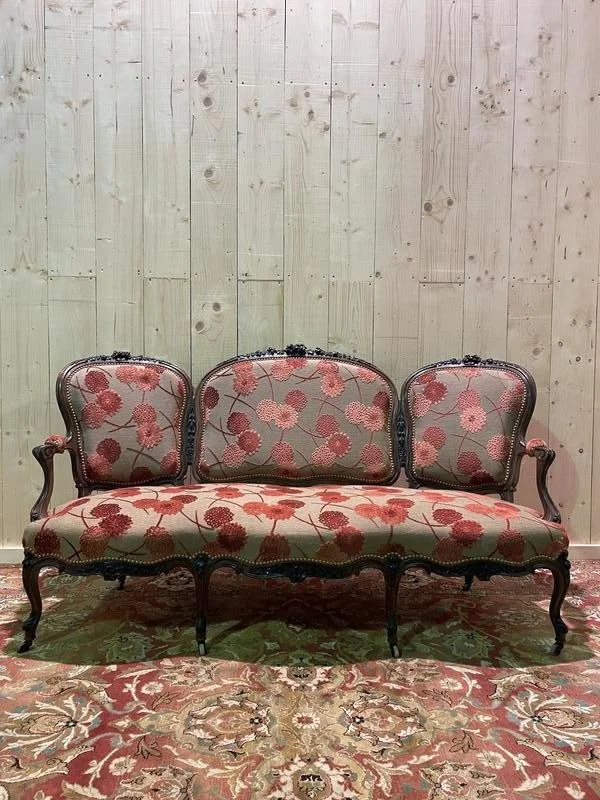Sofa - Napoleon III / Louis XV bench
