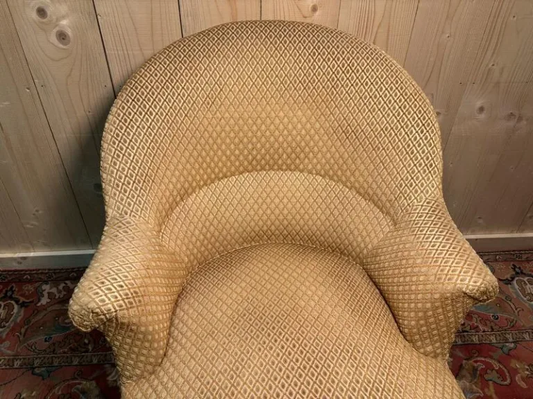 Méridienne en velours de style Napoléon IlI