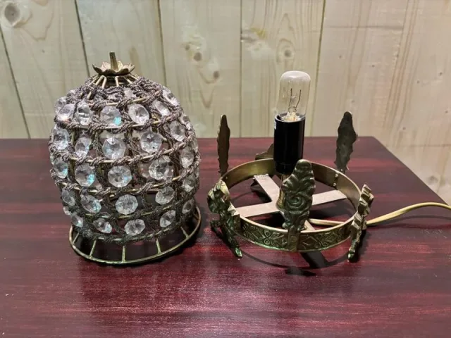 Lampe de table ou veilleuse  de type montgolfière