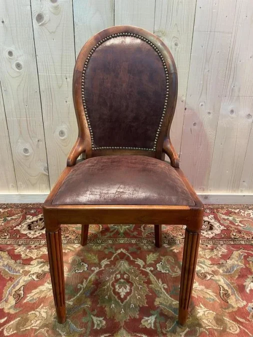 Suite de 6 chaises de style Art Déco