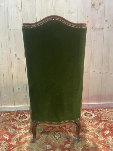 Fauteuil - Bergère Louis XV à oreilles