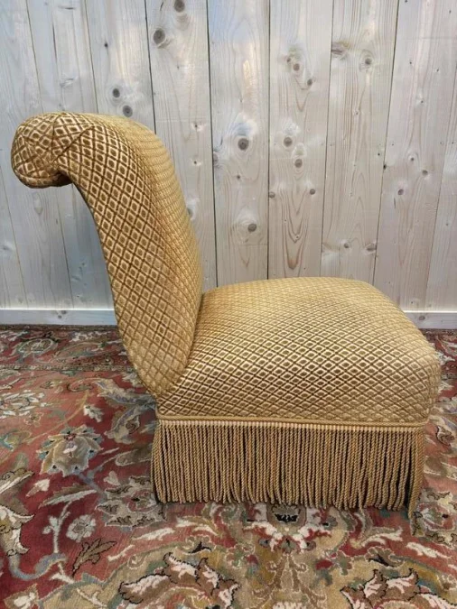 Set of 4 Napoleon III armchairs
