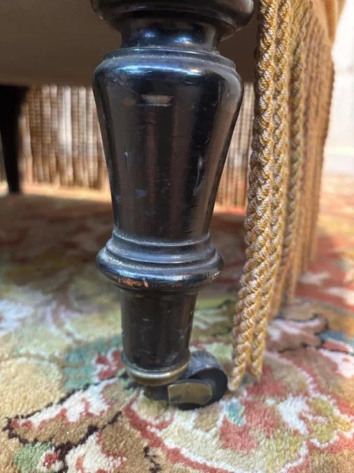 Set of 4 Napoleon III armchairs