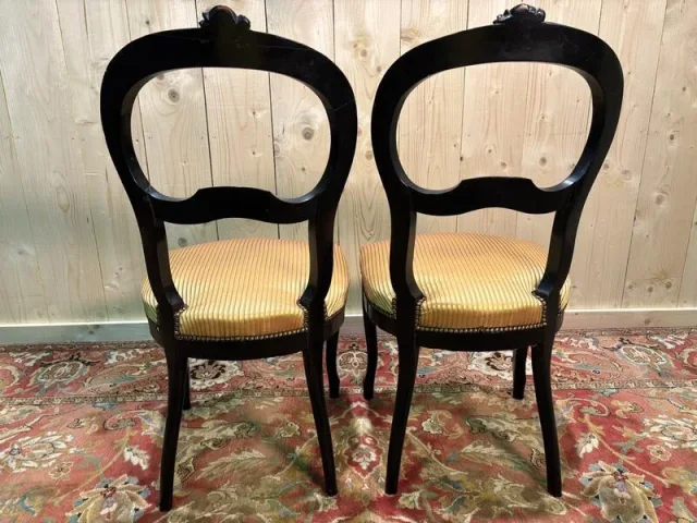 Paire de chaises Napoléon III