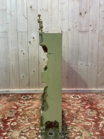 Estanier provençale en bois réchampi