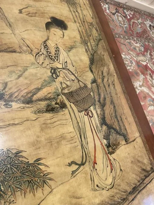 Table basse de style chinois