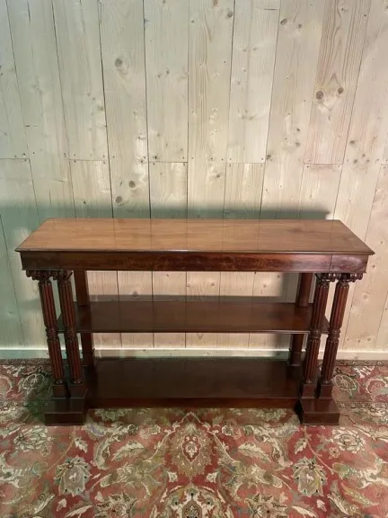 Console de style Empire à double colonnes