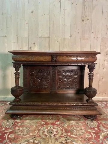 Console - Haute Époque / Renaissance style serving table
