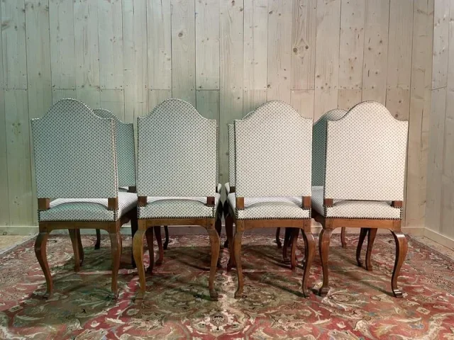 Suite de 8 chaises Hollandaises