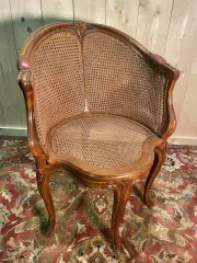 Louis XV style office chair dit "couillard"