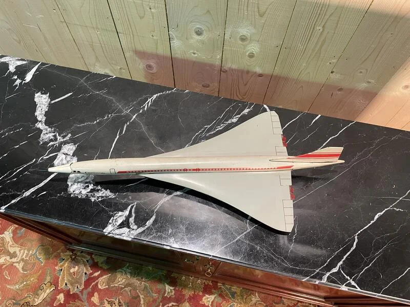 Maquette du Concorde